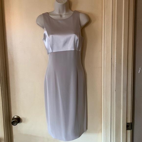 Oleg Cassini Black Tie champagne suit size 6 - Picture 7 of 14